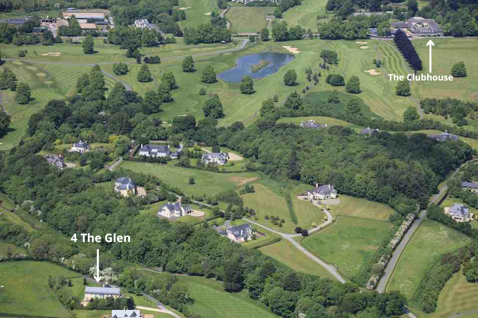 4 The Glen Marked up Aerial