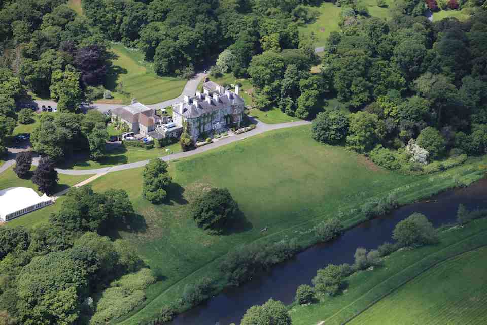 Aerial Main House